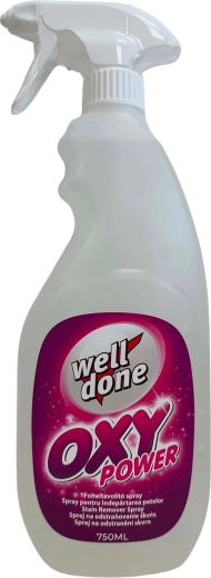 Well Done Oxy sprej na škvrny pred praním 750 ml