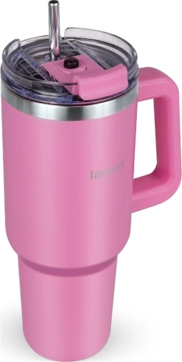 Lamart termohrnček Huge ružový 1,2 l