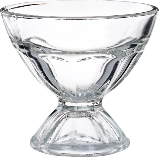 Silné číre sklo s dekoratívnym reliéfom