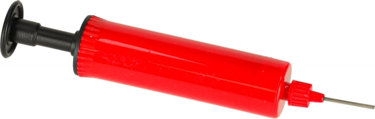 Pripravené do akcie vrátane pumpičky