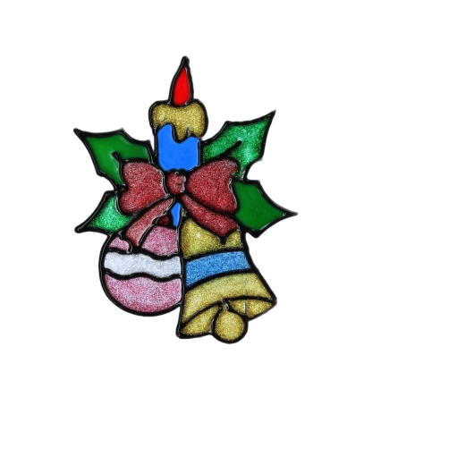 Trblietavý vitrážový efekt na skle