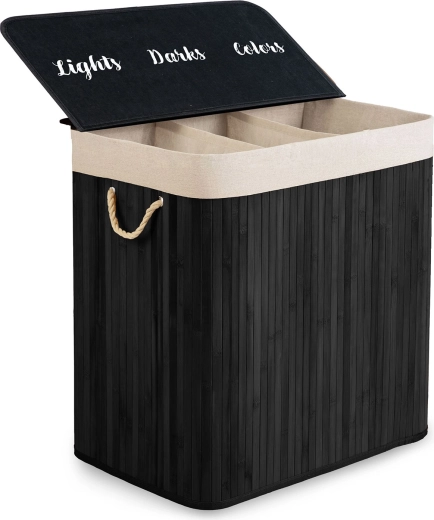 3 komory na rýchle triedenie prádla