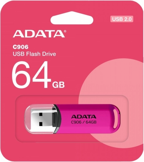 ADATA Flash Disk 64GB USB 2.0 Ružový