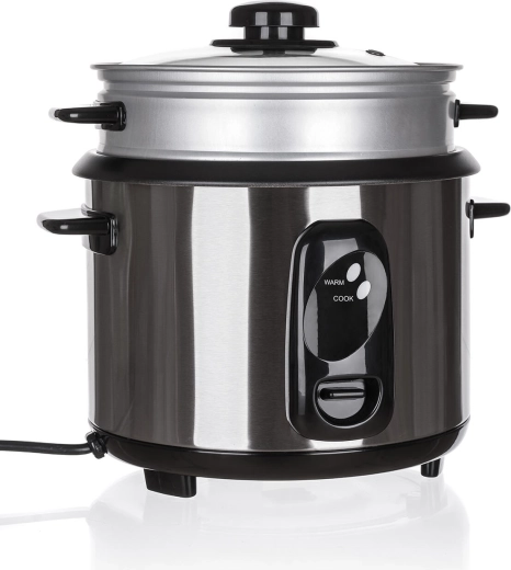 Nerezový ryžovar 1,5 l s funkciou Keep Warm, 500 W