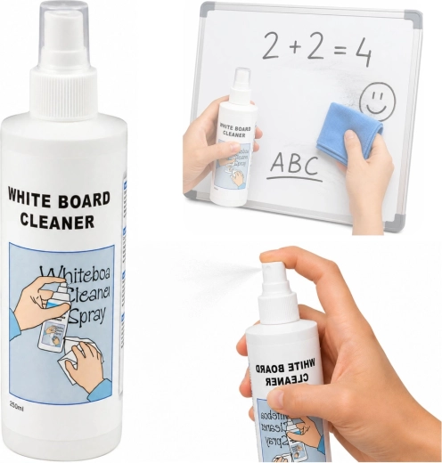 Čistiaci sprej na suché stieracie tabule 250 ml - 1 kus