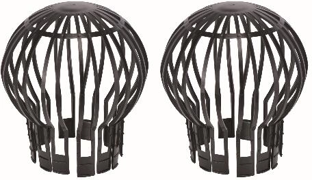 Ochrana odkvapového zvodu z plastu, 2 ks