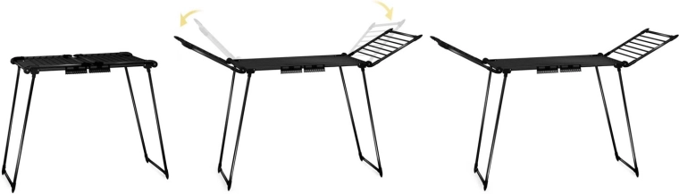 Skladacie krídla a rýchle rozloženie