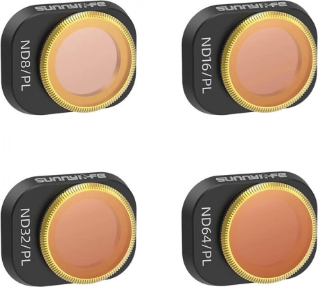 Sada filtrov ND/PL 8, 16, 32, 64 Sunnylife pre DJI Mini 4 Pro