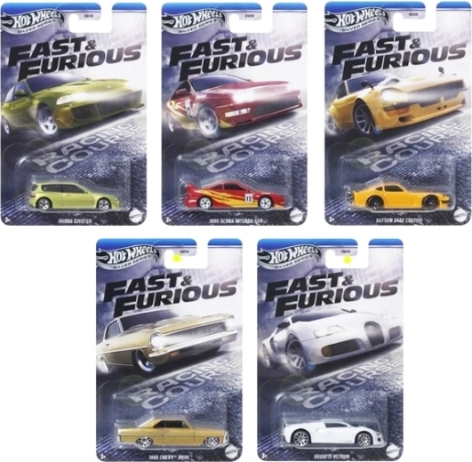 Hot Wheels Rýchlo a zbesilo – Silver Series