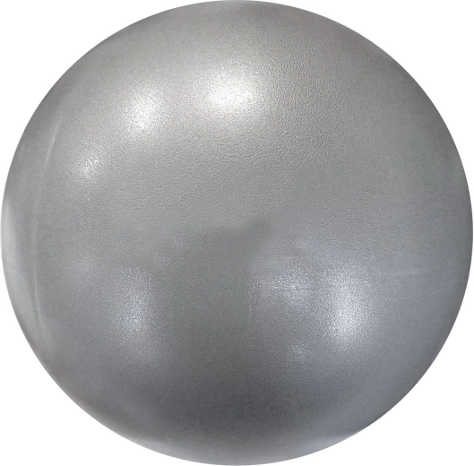Rehabilitačná lopta overball 20 cm metalická strieborná - 1 kus