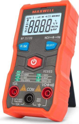 Automatický digitálny multimeter s bezkontaktnou detekciou napätia