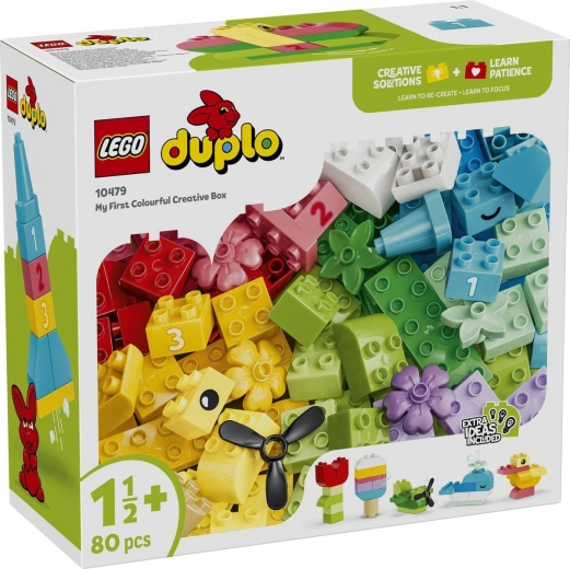 LEGO DUPLO Classic Kreatívny box plný farieb
