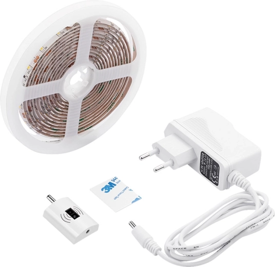 Stmievateľný LED pás Solight s bezdotykovým ovládaním, 3 m, 4000 K, IP65