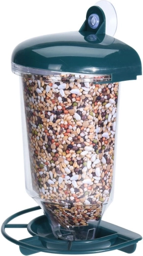 Okenné kŕmidlo pre vtáky s prísavkou 23 cm