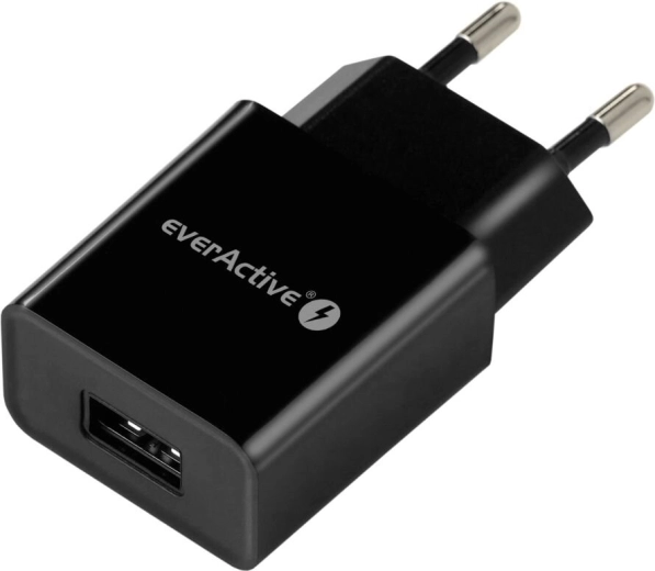 Sieťová nabíjačka 1× USB 12 W 2,4 A everActive