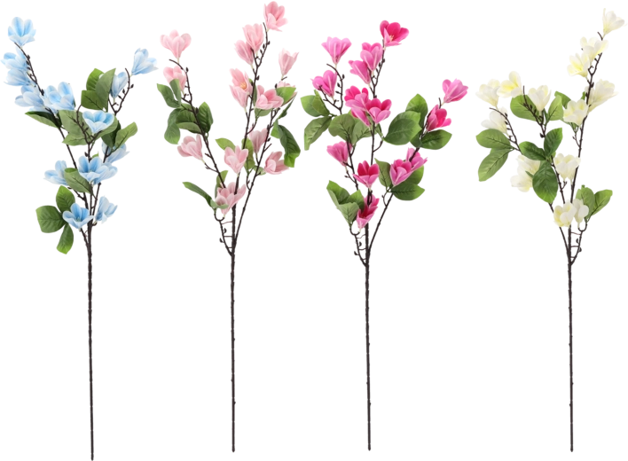 Verne spracované kvety a listy