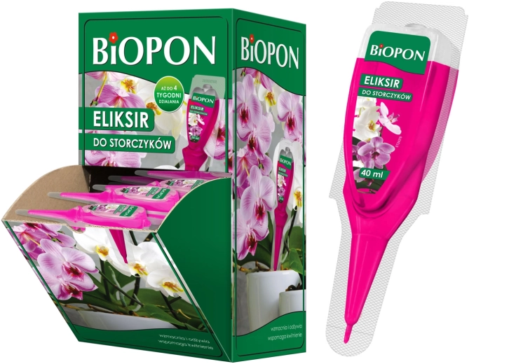 Biopon elixír pre orchidey 40 ml samodávkovací aplikátor