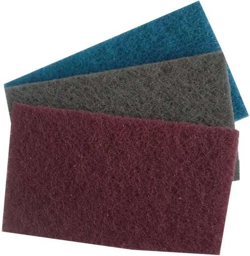 Čistič platní sporákov – brúsne rúnko 80 × 13,5 × 8 mm, súprava 3 ks