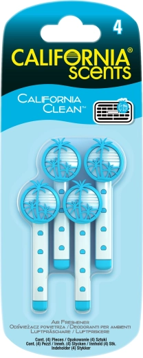 California Scents Vent Sticks osviežovač vzduchu do ventilácie – California Clean