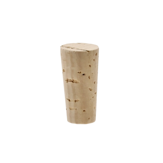 Ekologický kužeľovitý korok na fľaše 19 mm
