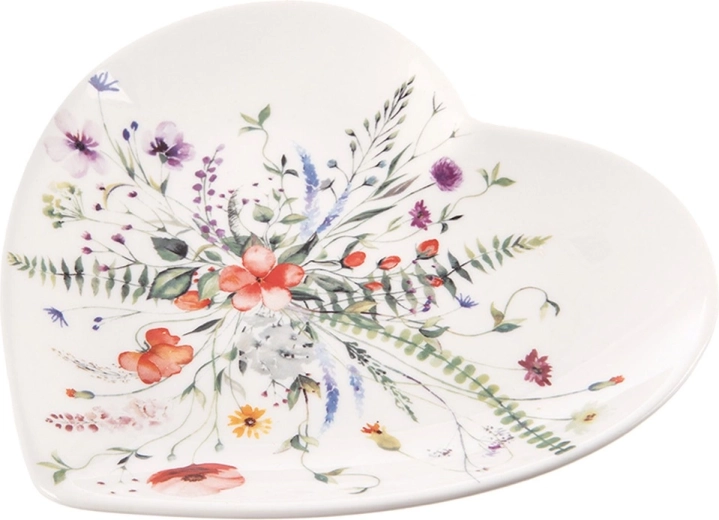 Romantický tvar srdca pre efektné servírovanie