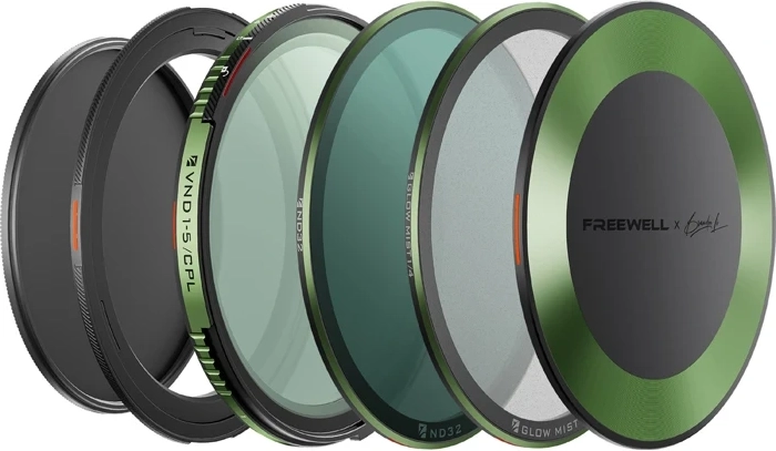 Súprava filtrov Freewell Brandon Li ND/CPL s variabilnou hustotou 77 mm