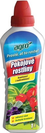 Kapalné hnojivo pre izbové kvety 1 l