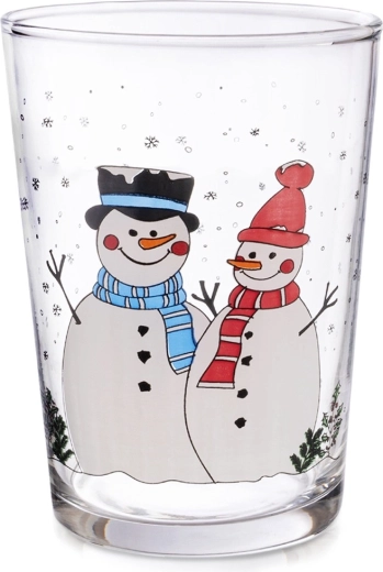 Pohár so snehuliakmi 500 ml
