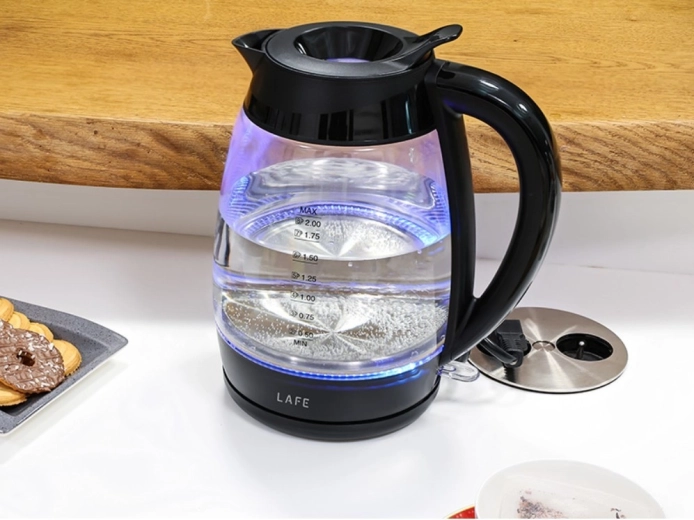 Sklenené telo s LED podsvietením