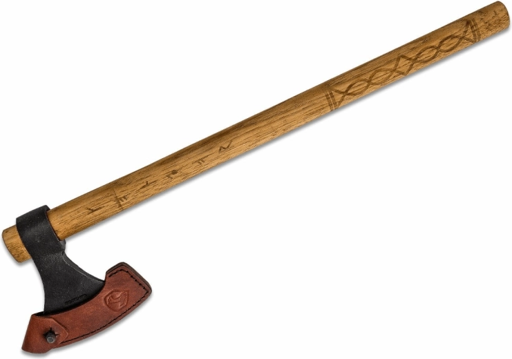 Hickory rukoväť s dekoratívnym rytím