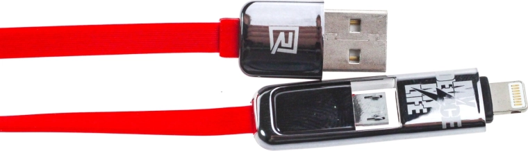 Dva konektory v jednom: micro USB + Lightning