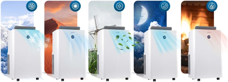 Výkonné chladenie a kúrenie na celý rok