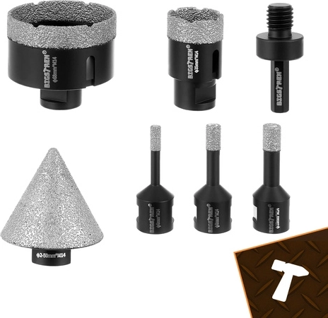 Rýchly a čistý rez vďaka dvojitej vrstve diamantov