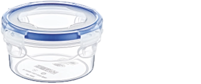 Guľatá plastová dóza Saver Box 0,25 l