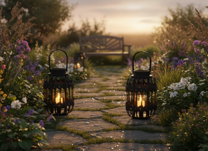 Prenosný doplnok pre interiér aj záhradu