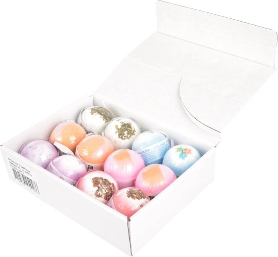 Šumivá guľa do kúpeľa 80 g – 6 variantov