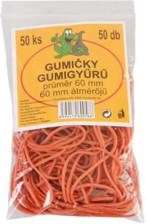 Gumičky 60 mm, balenie 50 ks