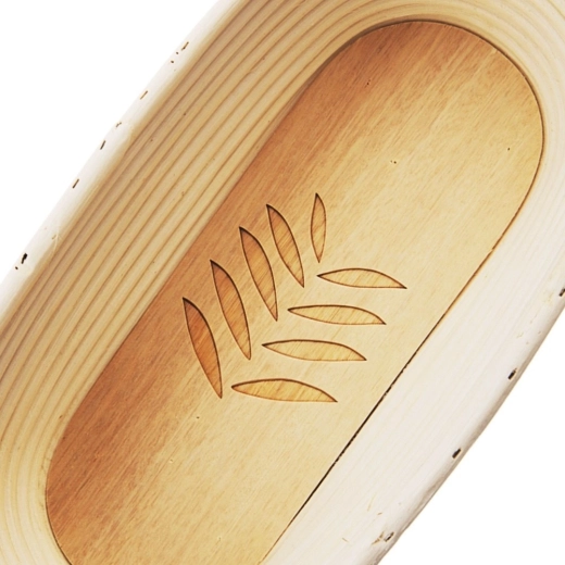 Dekoratívny motív listu na dne