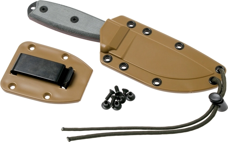 Kydex puzdro Coyote s možnosťou MOLLE uchytenia
