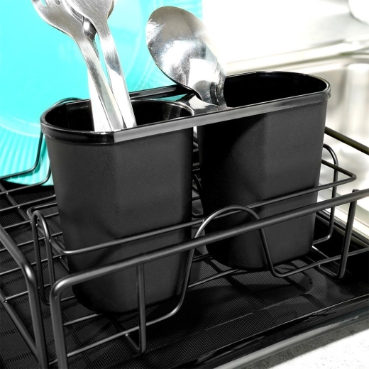 Dvojkomorový držiak na príbory