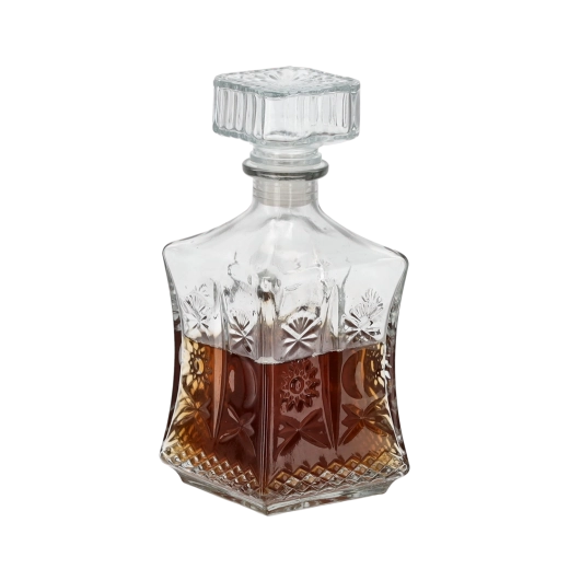 Sklenená zátka s tesnením pre zachovanie arómy