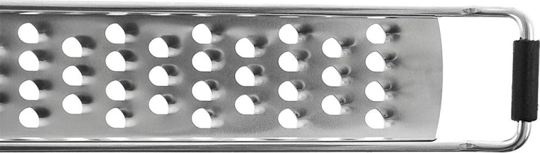 Ostré nerezové zuby na rýchle strúhanie