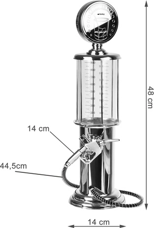 Objem 1 liter pre dlhšie servírovanie