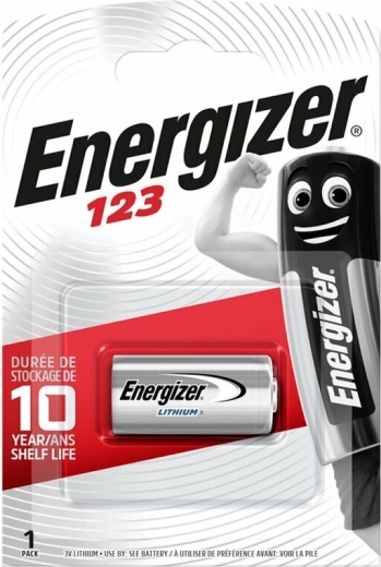 Energizer lítiová foto batéria CR123A 3 V