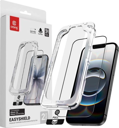 Ochranné tvrdené sklo EasyShield 2-Pack pre iPhone 16e / iPhone 14 / iPhone 13 / iPhone 13 Pro (2 ks)