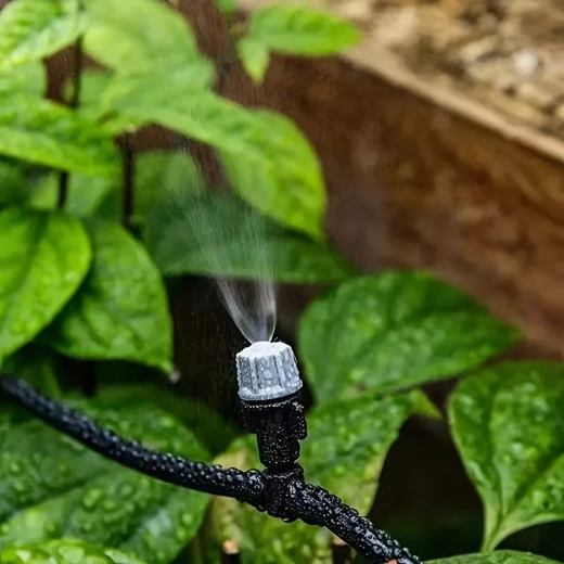 Jemná hmla pre rovnomerné zavlažovanie a ochladenie