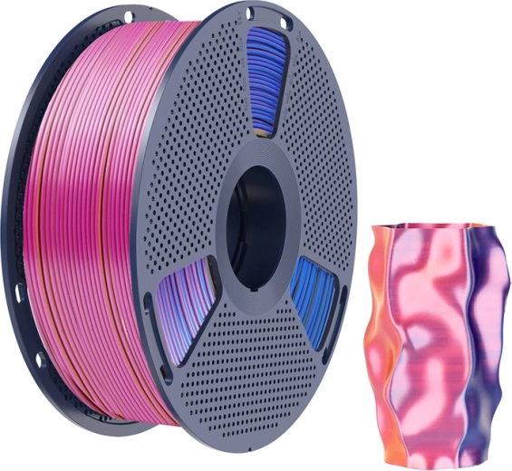 Trojfarebný multicolor efekt