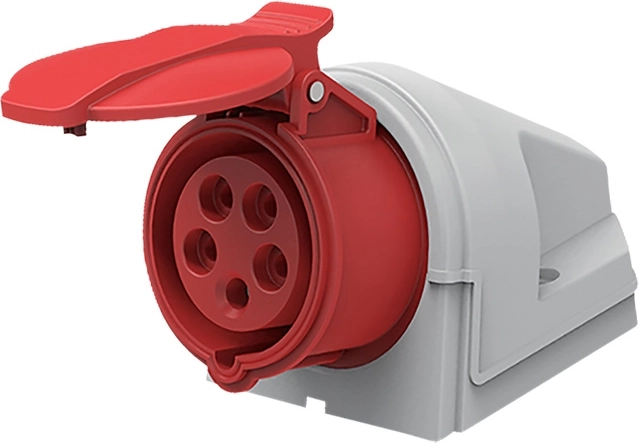 Solight nástenná zásuvka 5p 400 V/16 A IP44 - 1 kus