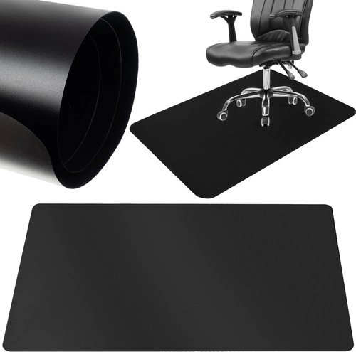 Ochranná podložka pod stoličku 130 × 90 cm – čierna