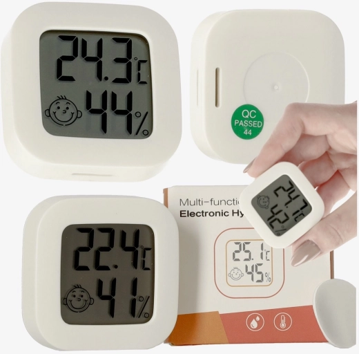 Hygrometer a izbový teplomer LCD
